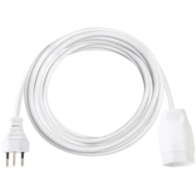 Qualitäts-Kunststoff-Verlängerungskabel 10m weiss H05VV-F 3G1,5 *CH*