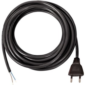 Gummi-Neopren-Anschlusskabel für den Aussenbereich (Anschlusskabel mit 5m Kabellänge, mit angespritztem Stecker)