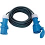 CEE Verlängerungskabel 3-polig IP44 25m schwarz H07RN-F 3G2,5