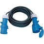 CEE Verlängerungskabel 3-polig IP44 25m schwarz H07RN-F 3G2,5