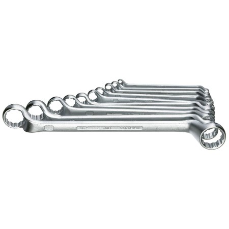 Gedore Doppel-Ringschlüssel-Satz 10 Teilig 6 - 27 Mm Dın 838