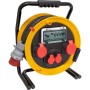 Brobusta CEE Kabeltrommel 380 für Ausseneinsatz, CH Stecksystem IP55, 2x T25 Steckdosen, 2x CEE Steckdose