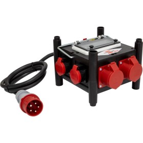 Kompakter Stromverteiler BSV 3 - FI/16 für Ausseneinsatz, CH Stecksystem