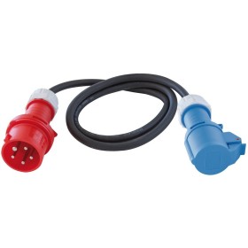 Brennenstuhl Adapterkabel / CEE-Adapterleitung mit CEE-Stecker und CEE-Kupplung