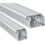 1 Carton Goulotte de câblage en PVC avec couvercle 2m gris WOLFTOOL...