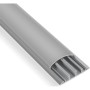 1 Carton Conduits câbles de sol PVC demi-ronde 2m gris WOLFTOOL Acc...