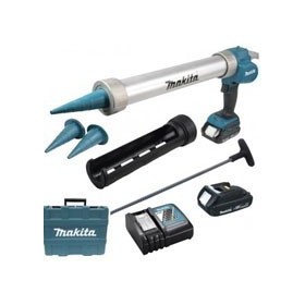 Makita DCG180RYEX Akku-Kartuschenpistole 18V + Zubehör + 2x Akku 1,...