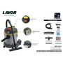 Nass & Trockensauger 20L Lavor Pro WTP BLACK & DECKER Sauger