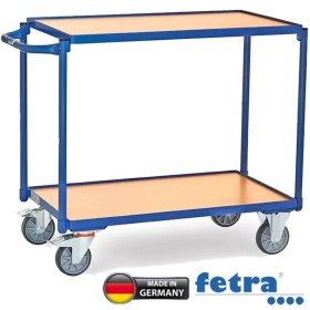 Fetra Tischwagen mit 2 Ladeflächen FETRA Wagen