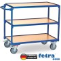 Fetra Tischwagen mit 3 Ladeflächen FETRA Wagen
