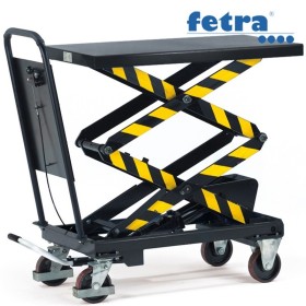 Fetra Hubtischwagen mit Doppel-Schere FETRA Wagen