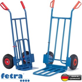 Fetra Paketkarre mit grosser Stahlrohr-Klappschaufel, Höhe 1150 mm,...