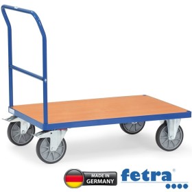 Fetra Stahlrohr Schiebebügel-Plattformwagen Tragkraft 500kg FETRA W...