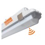OSRAM LED-Chip Feuchtraum-Wannenleuchte 120cm PIR-Sensor (35W-30W-25W-20W Einstellbar) 5000K