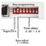 OSRAM LED-Chip Feuchtraum-Wannenleuchte 150cm PIR-Sensor (44W-38W-32W-25W Einstellbar) 5000K