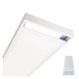 LED Panel Aufbaurahmen Kit 120x30 - Höhe 68mm