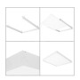LED Panel Aufbaurahmen Kit 60x60 - Höhe 68mm