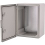 ABS Schaltschrank transparent inkl. Montageplatte TP ELECTRIC Siche...