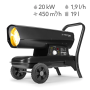 Direkt-Ölheizgebläse 20kW Trotec  Heizgeräte