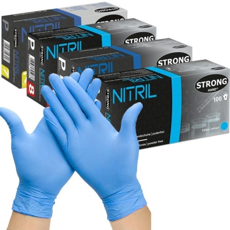 1 karton (10pack x 100stk.) Kowloon Nitril Einweghandschuhe puderfrei