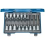 Gedore Innen-Sechskant Steckschlüssel-Bit-Einsatz-Set 15 Teilig 1/2" (12.5 Mm)