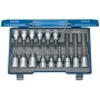 Gedore Innen-Sechskant Steckschlüssel-Bit-Einsatz-Set 15 Teilig 1/2" (12.5 Mm)