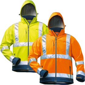 Warnschutz-Softshelljacken wetterfest  (Reflektierend) Elysee Liam-Bill