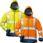 Warnschutz-Softshelljacken wetterfest  (Reflektierend) Elysee Liam-Bill