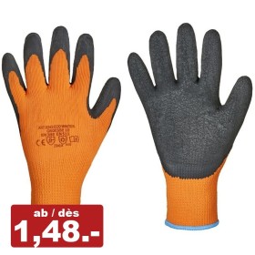 120 paires Thermo Gants de travail d'hiver, gants textiles imprégné...