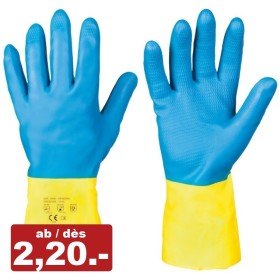 144paar Chemikalienschutz-Arbeitshandschuhe, Doppelbeschichtung aus...