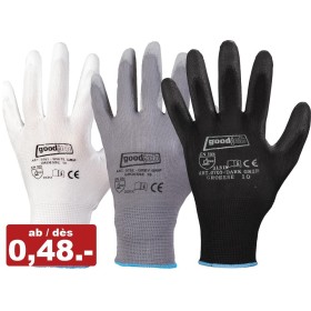 120 paar Montagehandschuhe Grey Grip Feinstrickhandschuhe