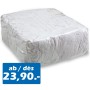 10kg. Chiffon de nettoyage blanc – 100 % jersey de coton Original