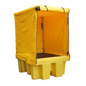 IBC Soft Covered Bunded Spill Pallet 1150L Sump