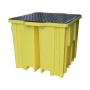 IBC Spill Pallet Bund Grid Deck 1150L Sump 4 Way Forklift