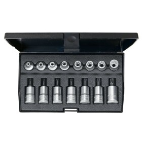 Gedore Innen-Torx Steckschlüssel-Bit-Einsatz-Set 15 Teilig 3/8" (10 Mm)