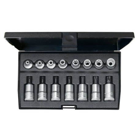 Gedore Innen-Torx Steckschlüssel-Bit-Einsatz-Set 15 Teilig 3/8" (10 Mm)