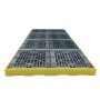 Low Pofile 4 Drum Bunded Workfloor 300ltr Sump