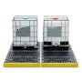 Kit 1 Low Pofile 4 IBC Bunded Workfloor 1200ltr Sump