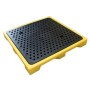 Low Pofile 4 Drum Bunded Workfloor 75ltr Sump