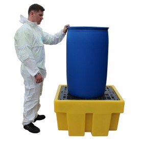 1 Drum Bunded Spill Pallet 225ltr Sump