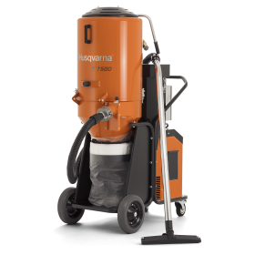 Husqvarna T 7500 Staubabsauganlage
