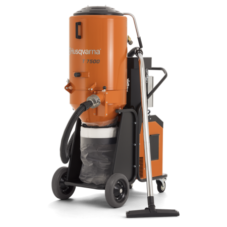 Husqvarna T 7500 Staubabsauganlage