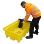 2 Drum Bunded Spill Pallet 230ltr Sump