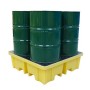 4 Drum Bunded Spill Pallet 250ltr Sump