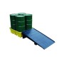 4 Drum Bunded Spill Pallet 250ltr Sump