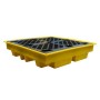 4 Drum Low Profile Bunded Spill Pallet 230ltr Sump