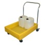 Small Container Trolley 100 Litre Spill Sump