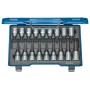 Gedore Innen-Torx Steckschlüssel-Bit-Einsatz-Set 18 Teilig 1/2" (12.5 Mm)
