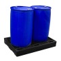 Low Profile 2-Drum Sump Bund Floor