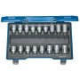 Gedore Innen-Torx, Steckschlüsseleinsatz-Set 17 Teilig 1/2" (12.5 Mm)